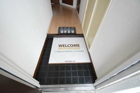 マンションビスタリカ 玄関