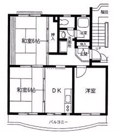 メゾン星崎 301号室 間取り