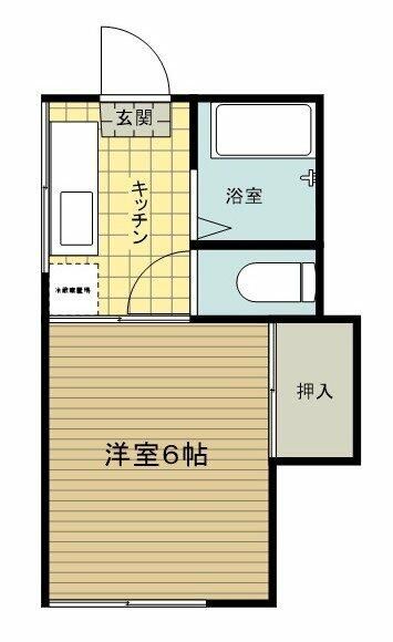 ＦＣ秦野南矢名コーポ 201号室 間取り