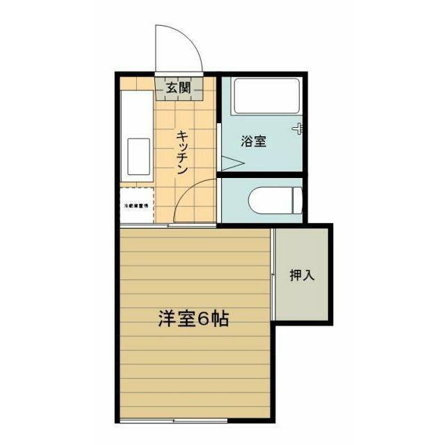 FC秦野南矢名コーポ 間取り
