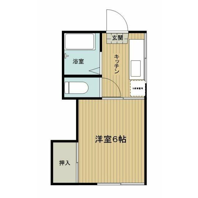 FC秦野南矢名コーポ 間取り