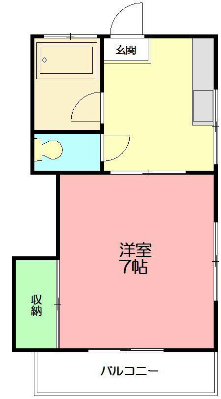 富士見ハイツ  間取り