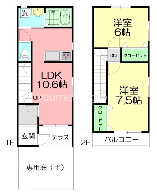 Ｖｏｃｅ　ＫＯＢＡＲＡＹＡ 105号室 間取り