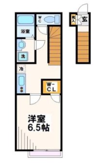 エテルノヴァローレ鎌倉 202号室 間取り