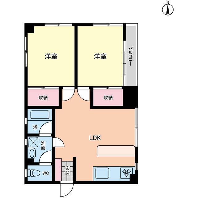 メゾン小田原 301号室 間取り