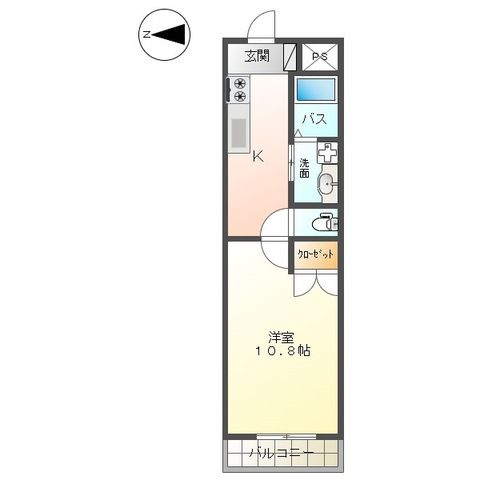 ラ・ルアージュ 0302号室 間取り