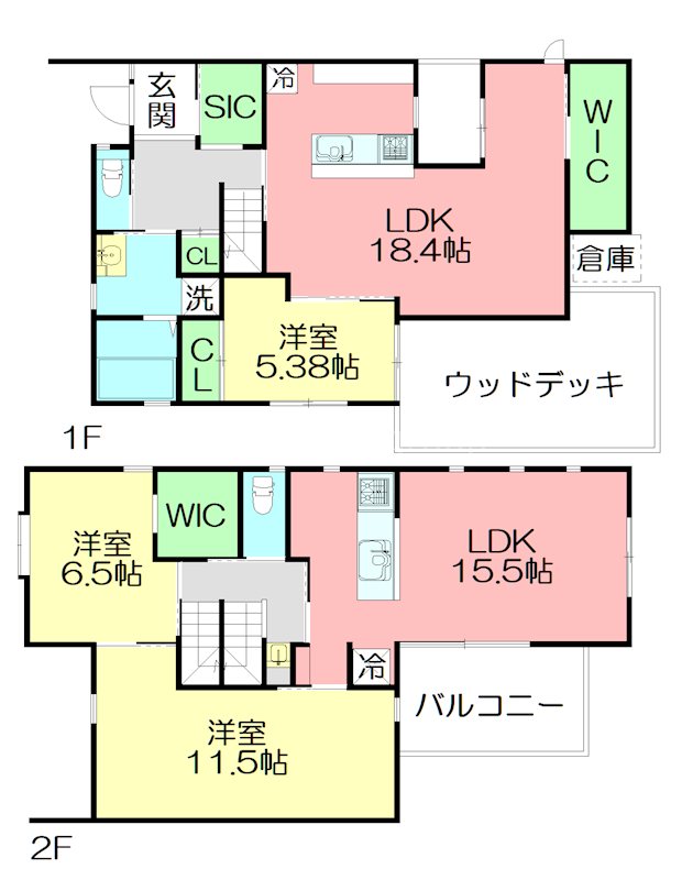 藤沢市辻堂６丁目戸建 間取り