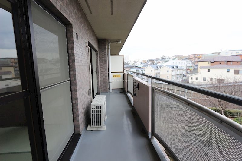 オーバーヒルズ弐番館 ベランダ