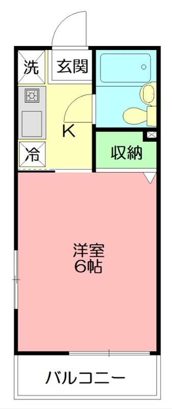 グリーンヴィラいずみ野 205号室 間取り