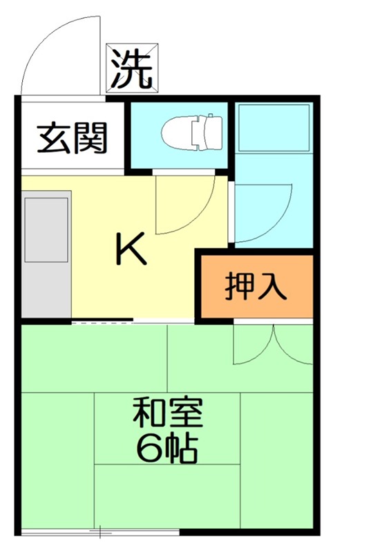 トヨダコーポ 207号室 間取り