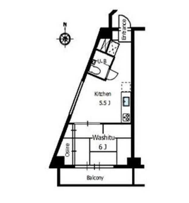 第一髙橋マンション 306号室 間取り