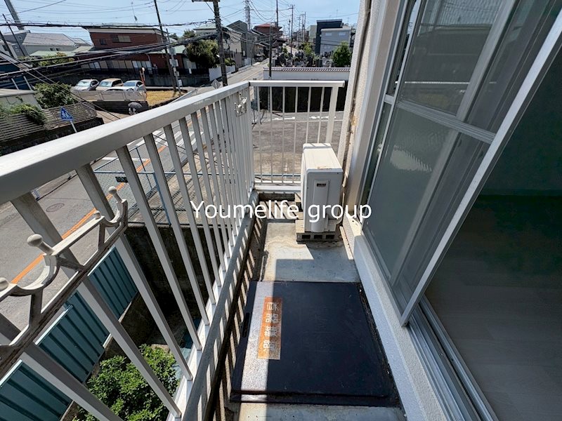 ビューハイツ台の山 ベランダ