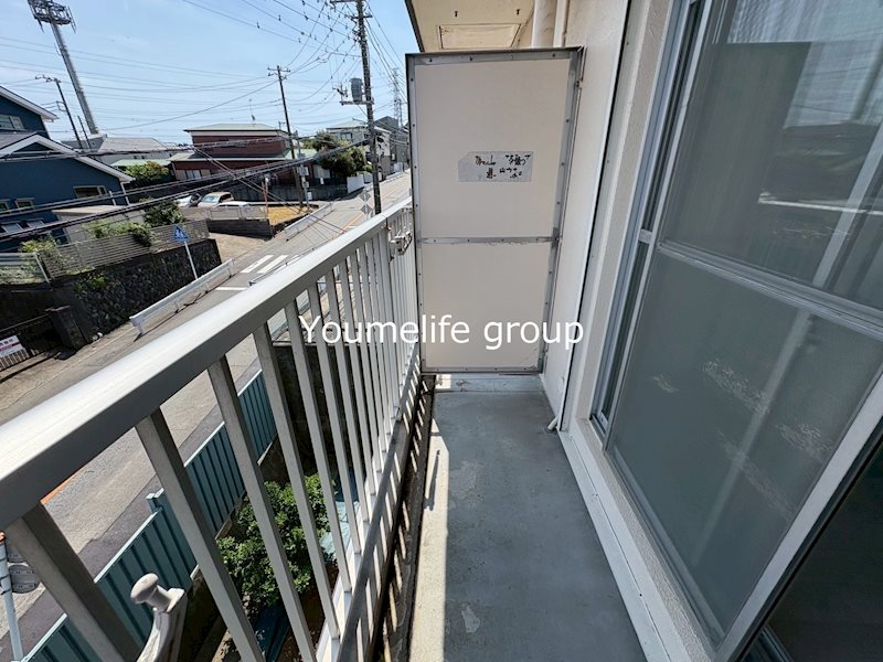 ビューハイツ台の山 ベランダ