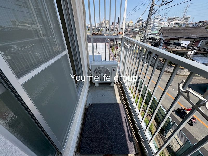 ビューハイツ台の山 ベランダ