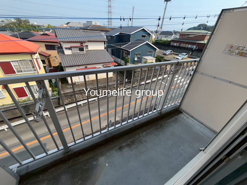 ビューハイツ台の山 ベランダ