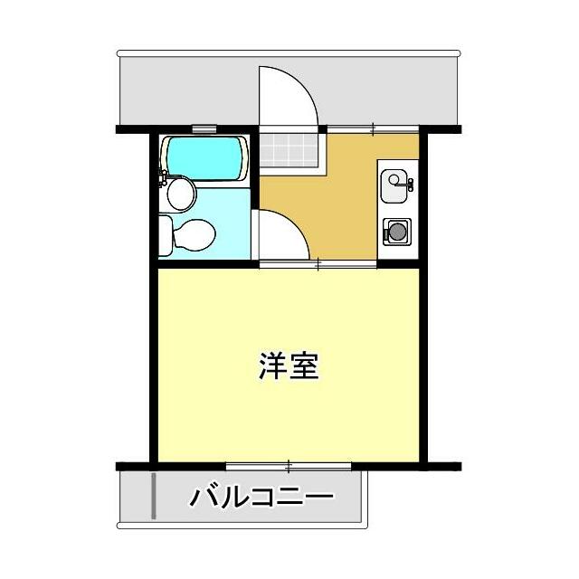 ペルソンヌ飯山 202号室 間取り