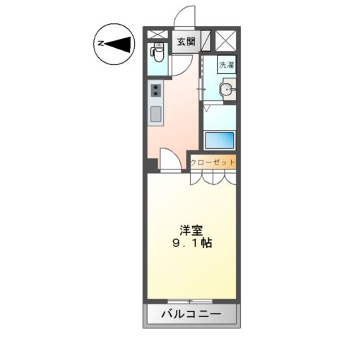 ローザ　オノモン 間取り