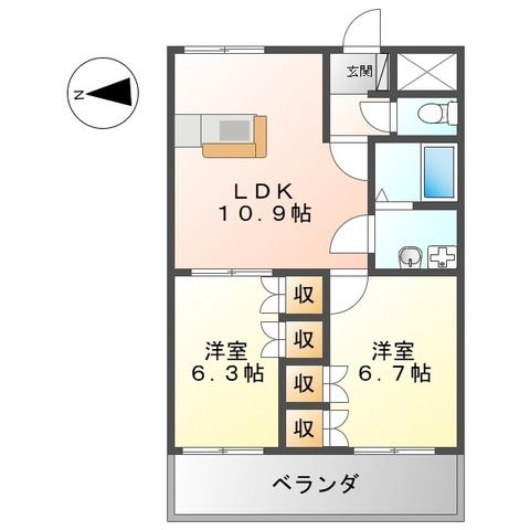 ガーデンプレイス 間取り