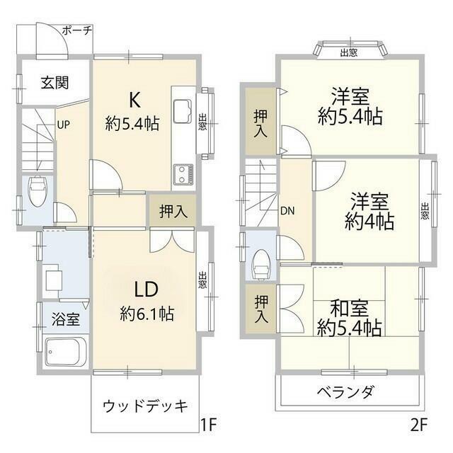 海老名市国分寺台２丁目住宅 間取り