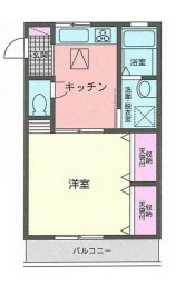 CRハイム 202号室 間取り