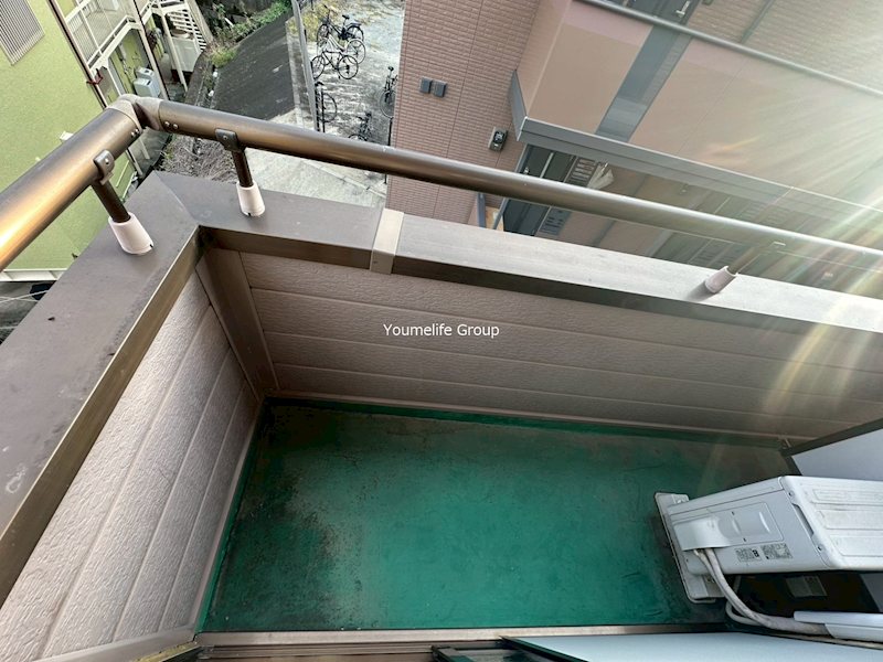 アブルームシマ ベランダ