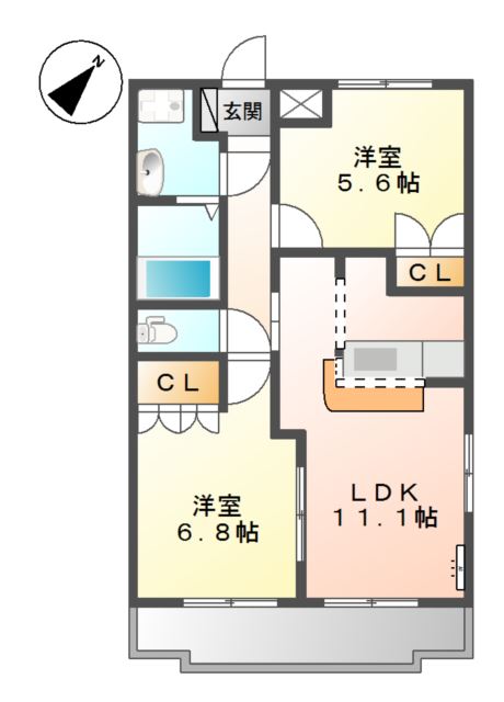 ジュエルガーデン 間取り
