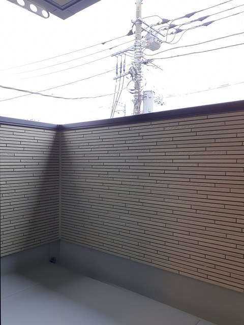 アンソレイエ・ジャルダンⅢ ベランダ