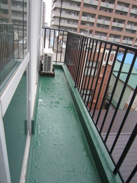 アスカビル ベランダ