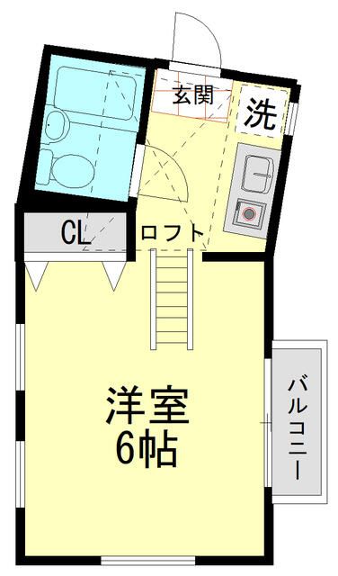 アーバンルーム洋光台 203号室 間取り