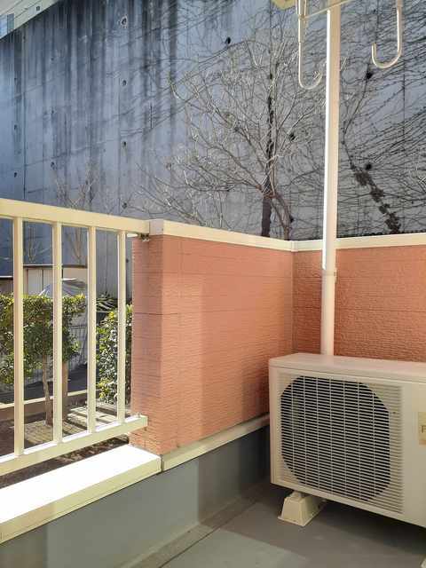 ヴィラ・ミコハタ ベランダ