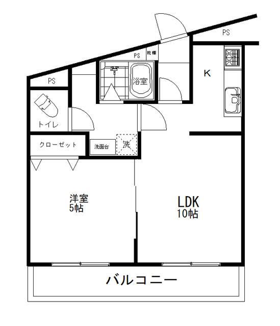 イーストピークⅠ 303号室 間取り