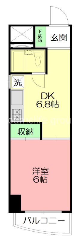 中町武井ビル 701号室 間取り