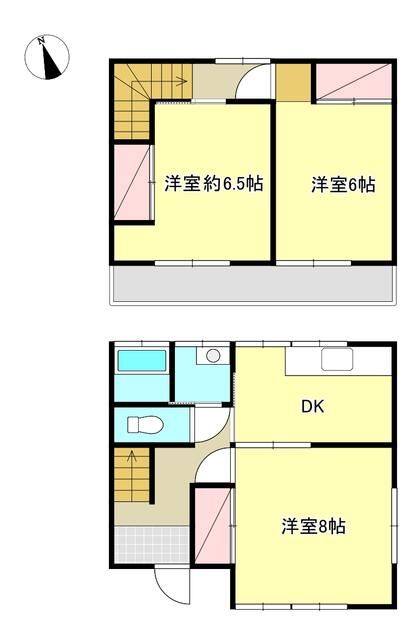 倉見アパート 間取り図