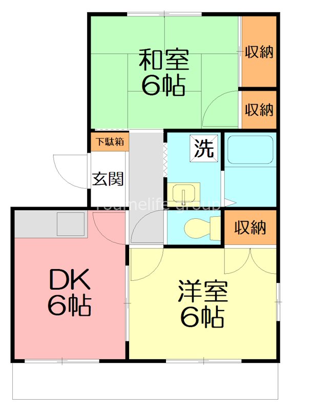 ボタニカアパルトマンⅡ 102号室 間取り