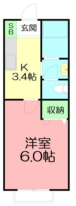 パーク３０９ 00202号室 間取り