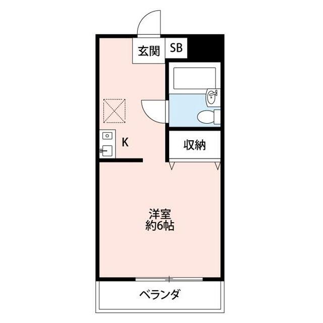 渚マンション 206号室 間取り