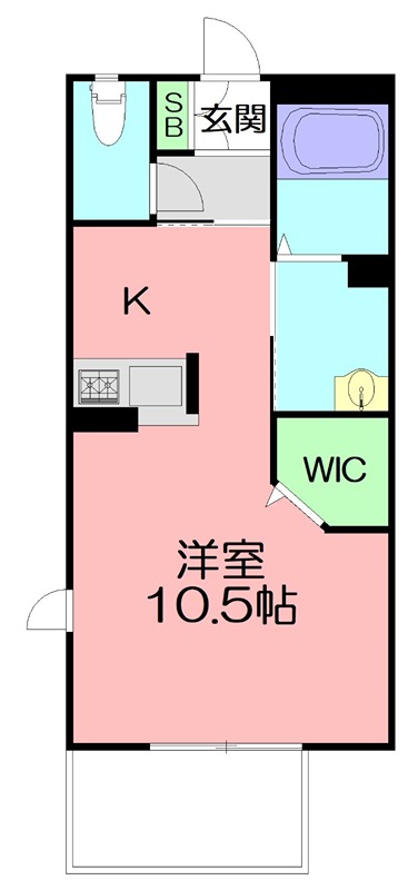 ヴィラマーレＡ 00202号室 間取り