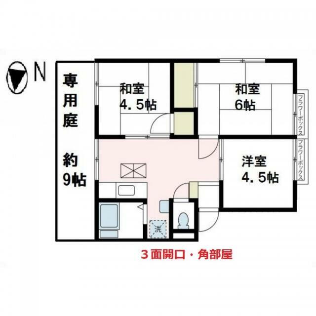 ラ・フォーレ湘南Ⅰ A1号室 間取り