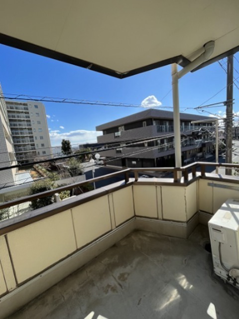マンション東 ベランダ