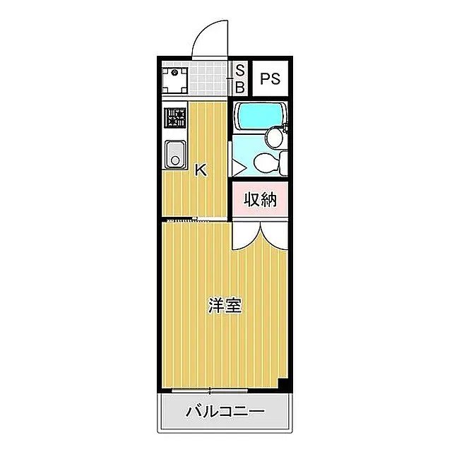 吉原ビル 205号室 間取り