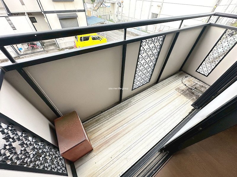 コーポ・ルミエールＢ ベランダ