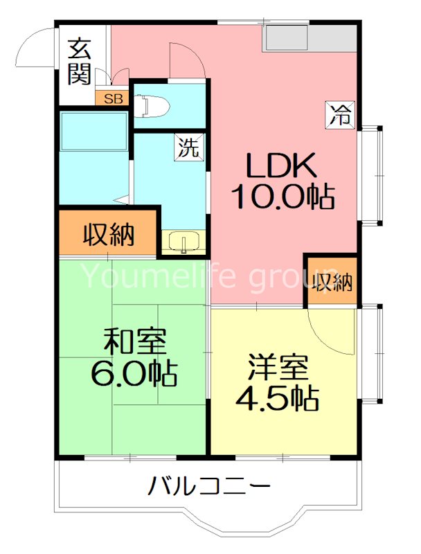 ディーオーアイ港南 0301号室 間取り