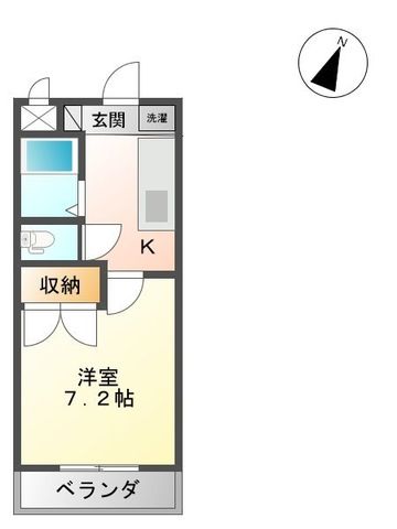 プロニティＲ＆Ｓ 203号室 間取り