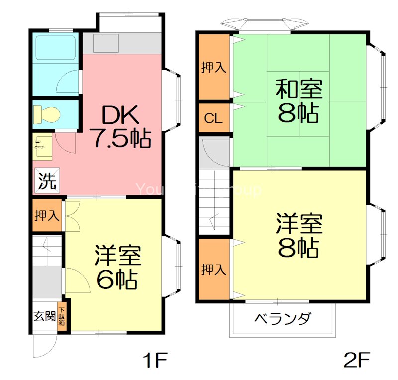 テラスパークサイド 間取り