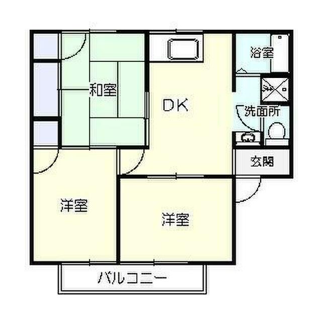 サンモール今井 201号室 間取り