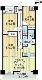 ライオンズマンション藤沢第3 105号室 間取り