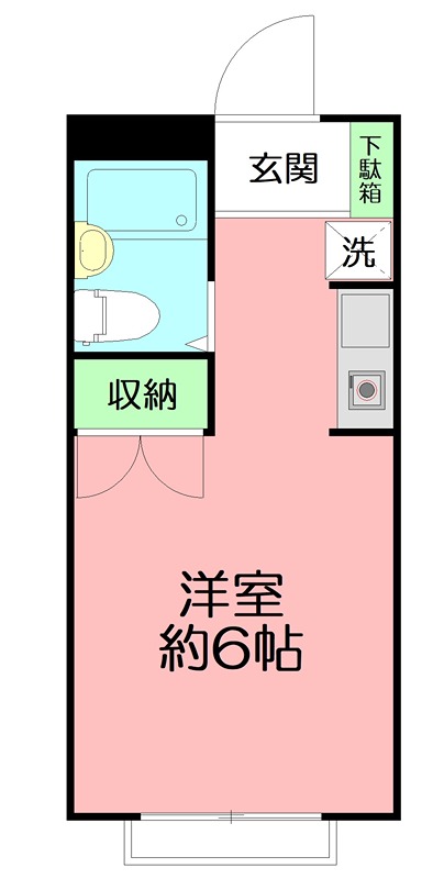 ジュネパレス厚木第５ 201号室 間取り