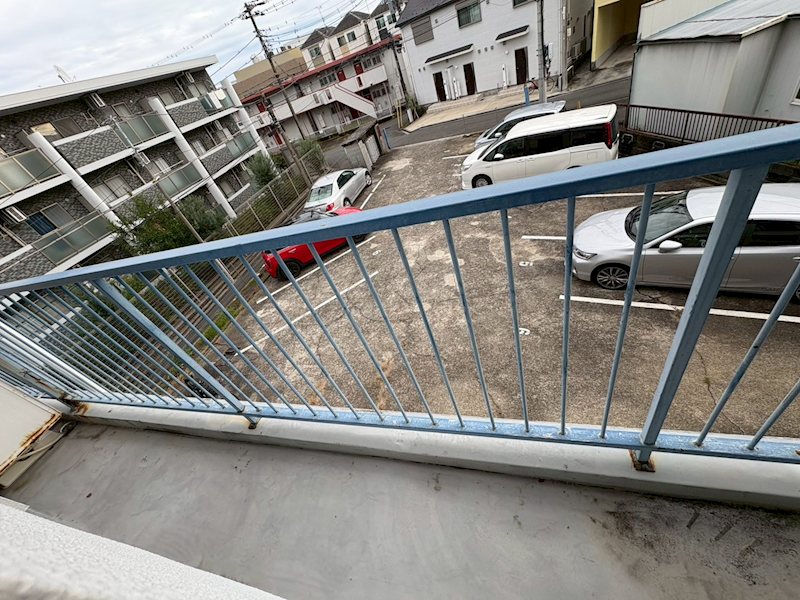 内田マンション ベランダ