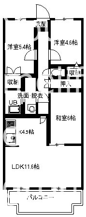 エスト 103号室 間取り