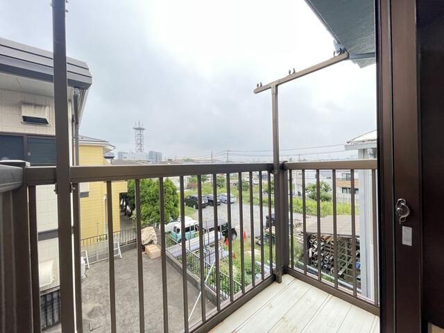 拓殖ハイツ　２階 ベランダ